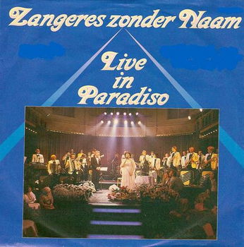 LP - Zangeres Zonder Naam – Live In Paradiso - 0