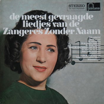 LP - De Meest Gevraagde Liedjes Van De Zangeres Zonder Naam - 0