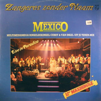 MAXI single - De Zangeres zonder naam - MEXICO - 0