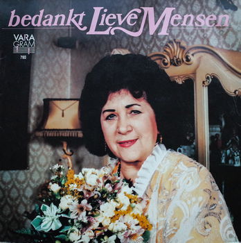 LP - Zangeres Zonder Naam – Bedankt Lieve Mensen - 0