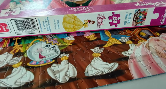 Legpuzzel Disney - Belle en het Beest - Beauty and the Beast - Jumbo - 2