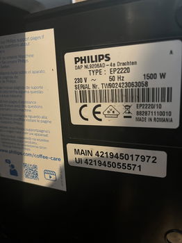 Philips koffie bonen apparaat zgan - 1