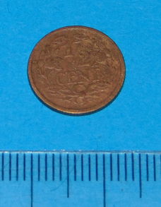 Nederland - halve cent 1912