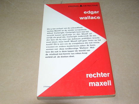 Rechter Maxell- Edgar Wallace - 1