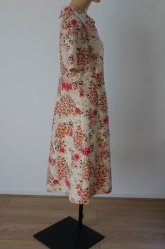 Vintage oma's jurk - maat 42 - 2