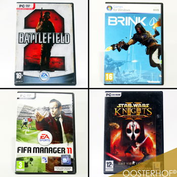 PC Games | Battlefield 2 | Brink Revolution | FIFA Manager 11 | Starwars - Knights - The Sith Lords - 0