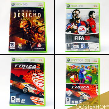 XBox 360 | Clive Barker's - Jericho | FIFA 08 | Forza2 - Motorsport | Viva Pinata - 0