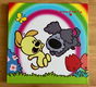 Canvasdoek Woezel en Pip regenboog - 0 - Thumbnail