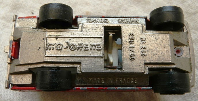 Modelauto, Majorette, Schaal 1:60, No.246 - Range Rover Rescue Unit, 1978-1984.(Nr.1) - 7