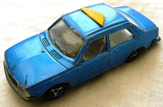 Modelauto, Majorette, Schaal 1:60, No.266 - Renault 18 - Blue, 1983-1985.(Nr.1) - 0