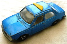 Modelauto, Majorette, Schaal 1:60, No.266 - Renault 18 - Blue, 1983-1985.(Nr.1)
