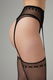 Jarretel Panty - Zwart - 3 - Thumbnail