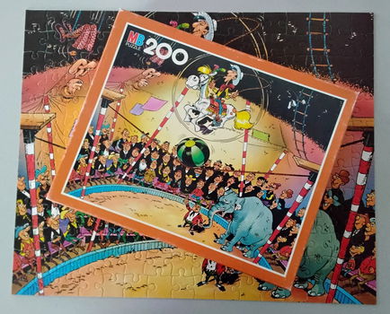 Vintage legpuzzel Lucky Luke - Western Circus - 0