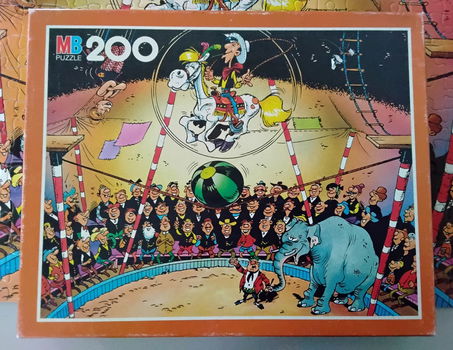 Vintage legpuzzel Lucky Luke - Western Circus - 1