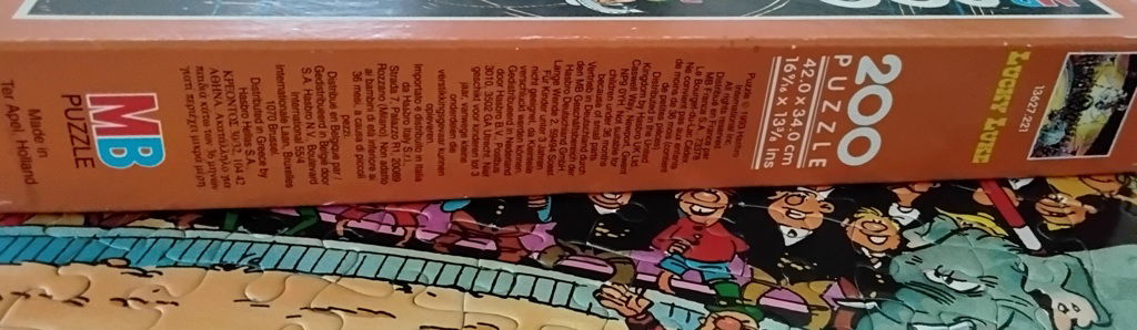 Vintage legpuzzel Lucky Luke - Western Circus - 2