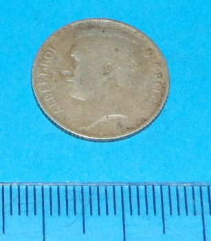België - 50 centimes 1910F - zilver - 1