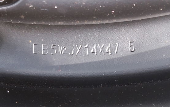 14 inch Thuiskomertje Reservewiel 175 / 65 / R14 - 2