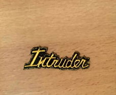 Intruder embleem geborduurd, per stuk of partij