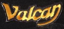 Vulcan embleem 7.5 cm geborduurd, per stuk of partij - 2