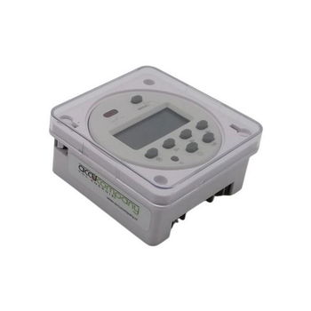 Spatwaterproof cover voor schakelklok/ tijdschakelaars - 0