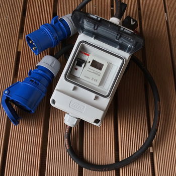 CEE 16A digitale timer unit 230V AC - 0