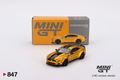 Mini GT 1/64 - LB-WORKS FORD MUSTANG LB Gold Mgt283 - 3 - Thumbnail