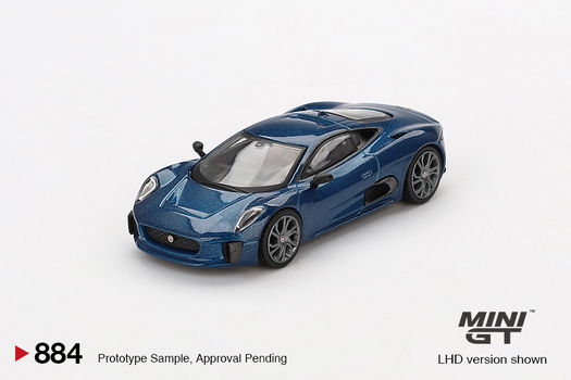 Mini GT 1/64 - Jaguar C-X75 Blue Mgt286 - 0