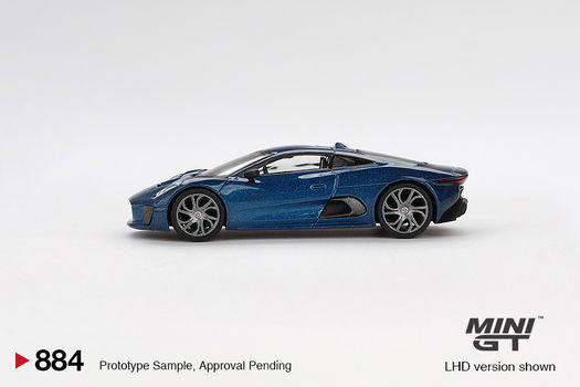Mini GT 1/64 - Jaguar C-X75 Blue Mgt286 - 2