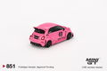 Mini GT 1/64 - ABARTH 595 LB-WORKS x Abas Works Pink Mgt288 - 1 - Thumbnail