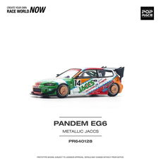 Pandem Civic EG6 JACCS 1:64 Pop Race 110