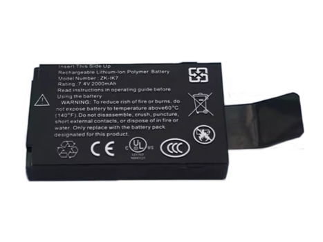 Hoogwaardige vervangbare batterij ZKTECO ZK-IK7 2000mAh 7.4V - 0