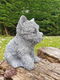 schatig tuinbeeldje van een puppy hondje - 3 - Thumbnail