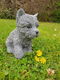schatig tuinbeeldje van een puppy hondje - 6 - Thumbnail