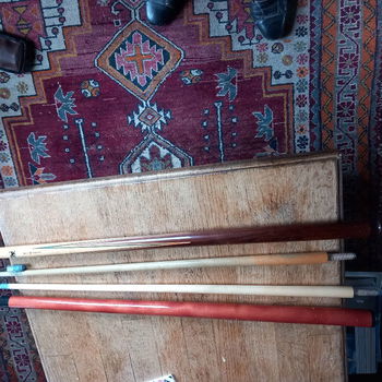 Biljart keu - in opbergtas - 2 stuks - 1