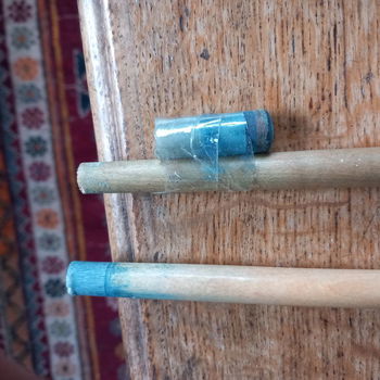 Biljart keu - in opbergtas - 2 stuks - 2