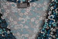 Zomer jurkje LIV blauw bloemen maat 48 - 2 - Thumbnail