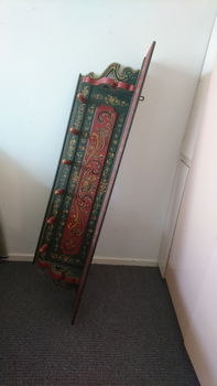 Te koop: authentieke hindelooper schilderkunst kapstok - 3