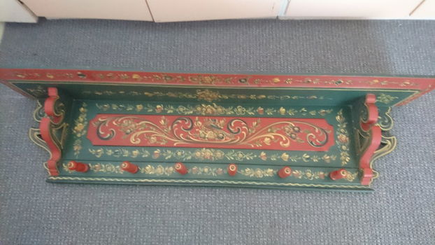 Te koop: authentieke hindelooper schilderkunst kapstok - 5