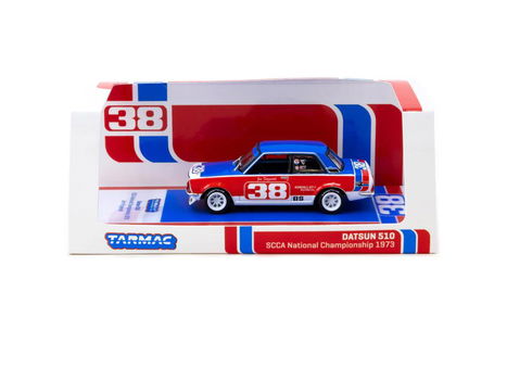 Datsun 510 SCCA National Championship 1973 #38 1:64 Tarmac 090 - 3