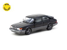 Saab 900 Turbo Black 1:64 Tarmac 092