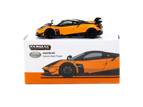 Pagani Huayra BC Arancio Saint Tropez 1:64 Tarmac 094 - 3