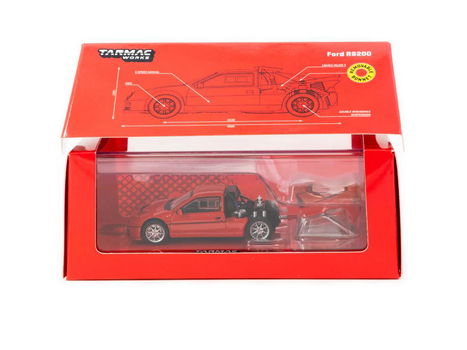 Ford RS200 Red 1:64 Tarmac 096 - 3