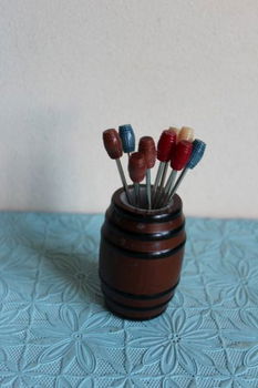 Vintage cocktailprikkers - 0