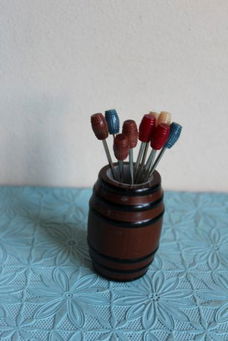 Vintage cocktailprikkers