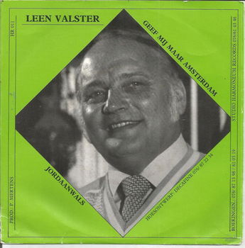 Leen Valster – Geef Mij Maar Amsterdam - 0