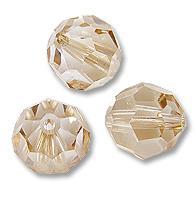 Swarovski 5000 Crystal Golden Shadow 6mm 23 Stuk