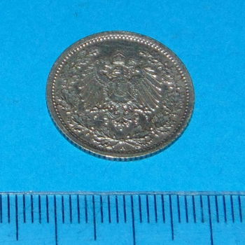 Duitsland - halve mark 1918A - zilver - 1