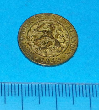 Suriname - 1 cent 1943P - messing - 1