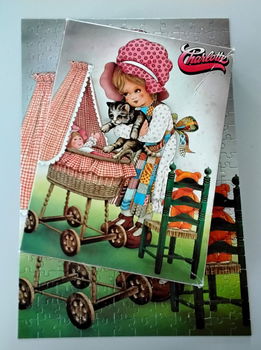 Vintage legpuzzel Charlotte - 0