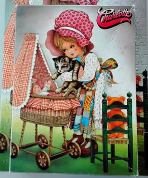 Vintage legpuzzel Charlotte - 1